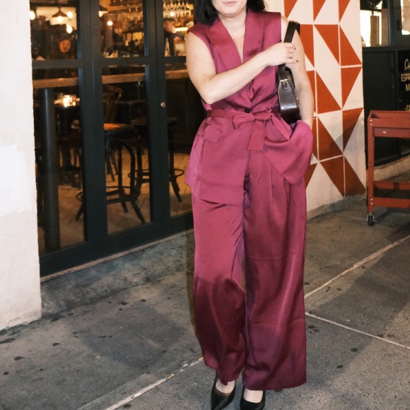 Silky tie waist vest - Banana Republic - Picture 4 of 4